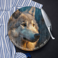 Modern Wolf Lover Personalisiert