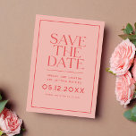 Modern zeichnen save the date<br><div class="desc">Dies ist eine moderne Save the Date-Karte mit Retro-Look und Gefühl. Es zeigt "Save the Date" in einem modernen Serif-Schriftart. Dies ist ein cooles, einfaches Design für Paare, die saubere Designs mögen. Sie können die Farbe aller Elemente dieses Designs ändern.</div>