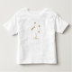 Modern Zodiac Sign Gold Libra | Element Air Kleinkind T-shirt (Vorderseite)