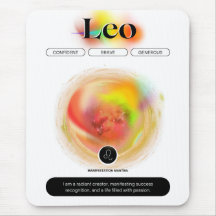 Modern Zodiac Sign Leo Zitat | Elementfeuer