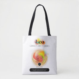 Modern Zodiac Sign Leo Zitat | Elementfeuer Tasche