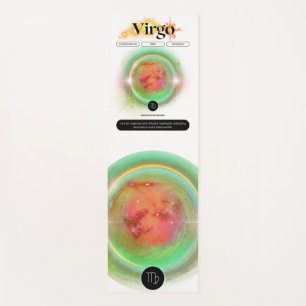 Modern Zodiac Sign Virgen Quote Earth Element Yogamatte