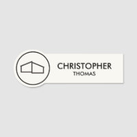 Modern Zuhause Logo Real Anwesen, Realtor Elfenbei