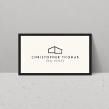Modern Zuhause Logo Real Anwesen, Realtor Elfenbei