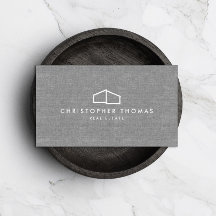Modern Zuhause Logo Real Anwesen, Realtor Gray Lin