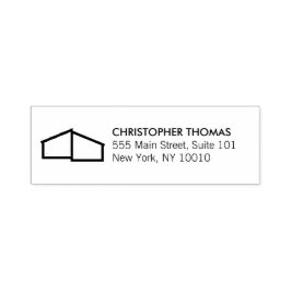 Modern Zuhause Logo Real Anwesen, Realtor Permastempel