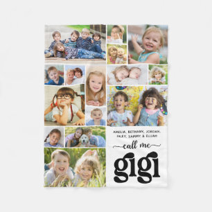 Moderne 15 Fotosammlungsnamen nennen mich Gigi Fleecedecke