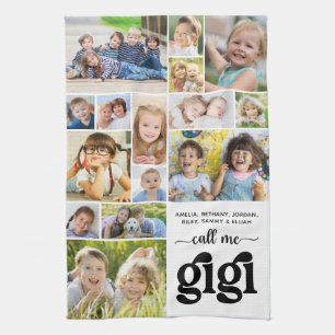 Moderne 15 Fotosammlungsnamen nennen mich Gigi Geschirrtuch