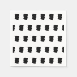 Moderne 16. Geburtstagsparty Napkins Muster Serviette