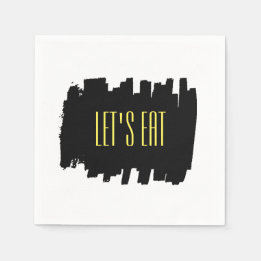 Moderne 16. Geburtstagsparty Napkins Serviette