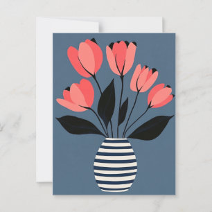 Moderne #185 Mitte des Jahrhunderts Postkarte