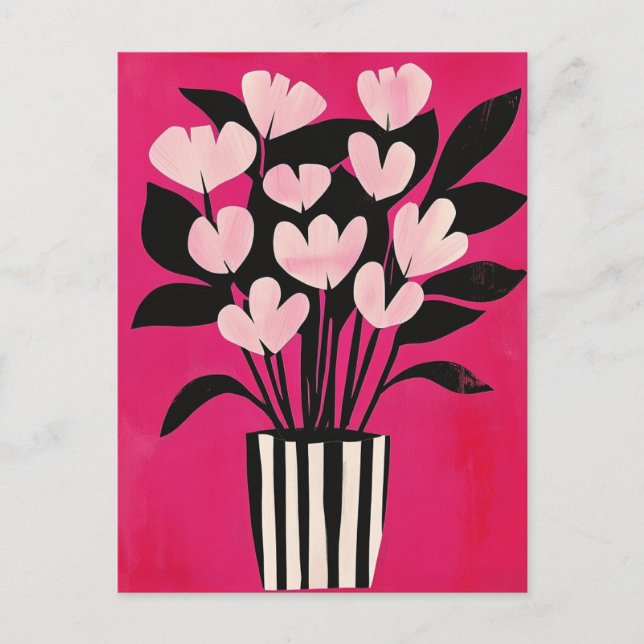 Moderne #187 Mitte des Jahrhunderts Postkarte (Vorderseite)