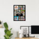 Moderne 19 Fotomaterial Personalisiert Poster (Home Office)