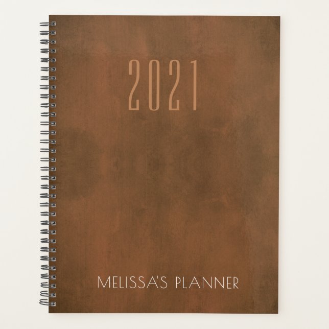 Moderne 2021 Élégant Nom Personnalisé (Devant)