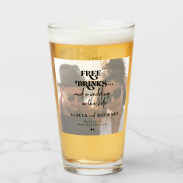 Moderne 2 Fotos kostenlose Getränke Hochzeit spare Glas