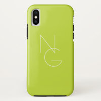 Moderne 2 Überschneidungen | Lime Green