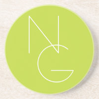 Moderne 2 Überschneidungen | Lime Green