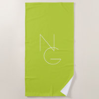 Moderne 2 Überschneidungen | Lime Green