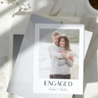 Moderne 3-Foto-Script QR-Code-Engagement-Partei