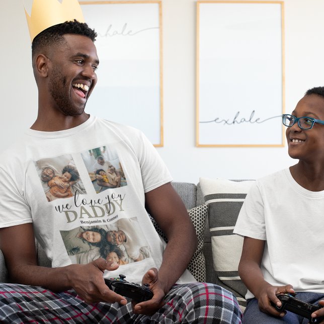 Moderne 3-FotoCollage T-Shirt (Von Creator hochgeladen)