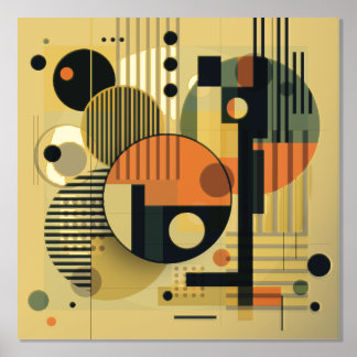 Moderne 3er Foliendrucke