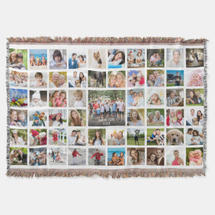 Moderne 57 FotoCollage Personalisiert Decke