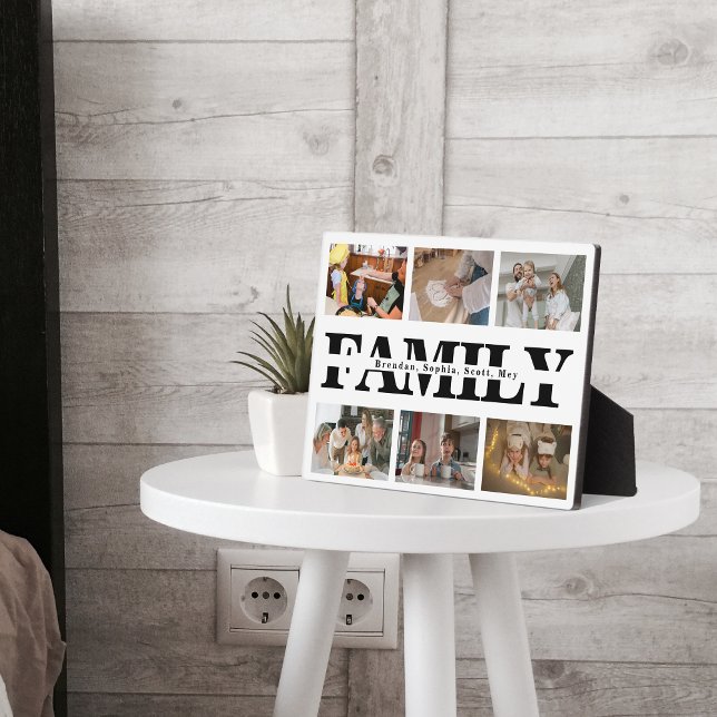 Moderne 6-Foto-FotoCollage Fotoplatte (Von Creator hochgeladen)