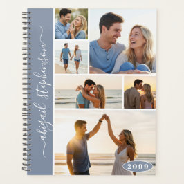 Moderne 6 Fotomaterial Personalisiert Planer