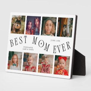 Moderne 8-Foto-Collage Beste Mutter Aller Zeiten W Fotoplatte