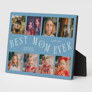 Moderne 8-Foto-Collage Beste Mutter überhaupt Deni Fotoplatte
