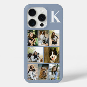 Moderne 8 Haustier-Foto Dusty Blue Case-Mate iPhone Hülle