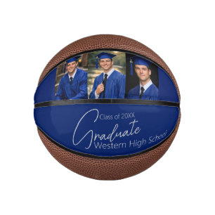 Moderne Abschlussfeier-Fotodisplay Mini Basketball