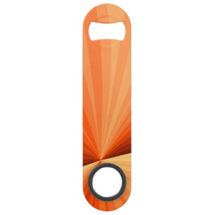 Moderne Abstrait Orange Rouge Vanille Graphique Fr