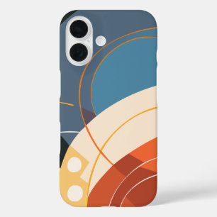 Moderne Abstrakt Geometrie iPhone 16 Hülle