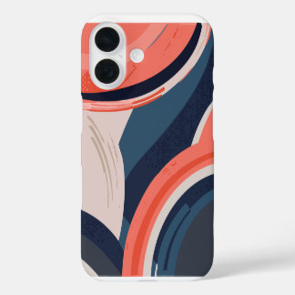 Moderne Abstrakt Geometrie iPhone 16 Hülle