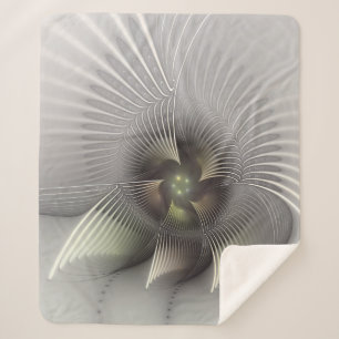 Moderne abstrakte 3D-Form Fraktal-Kunst Sherpadecke