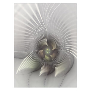 Moderne abstrakte 3D-Form Fraktal-Kunst Tischdecke