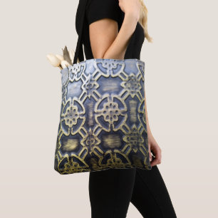 Moderne abstrakte afrikanische Musterung Tasche