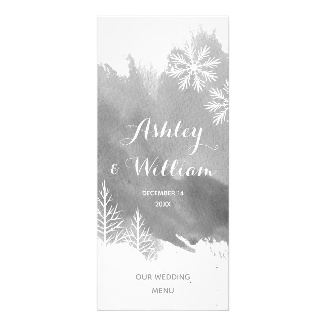 Moderne abstrakte Aquarellkarte Werbekarte (Vorne)