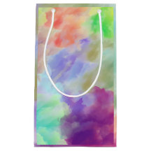 Moderne abstrakte Aquarellwolken Farbige Pastellfa