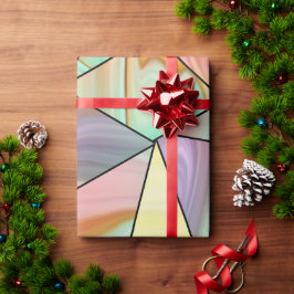 Moderne Abstrakte Barockkunst Geschenkpapier