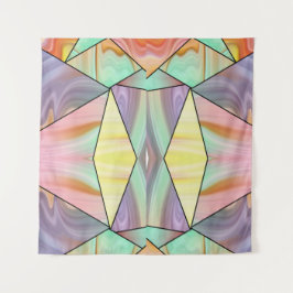 Moderne Abstrakte Barockkunst Wandteppich