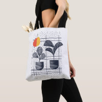 Moderne Abstrakte botanische Pflanze