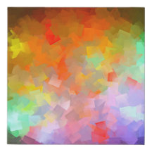 Moderne Abstrakte Burst-Kubismus-Kunst
