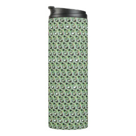 Moderne abstrakte digitale Musterdesign 1239 Thermosbecher