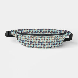 Moderne abstrakte digitale Musterdesign 1242 Bauchtasche