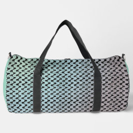 Moderne abstrakte digitale Musterdesign 1246 Duffle Bag