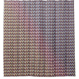 Moderne abstrakte digitale Musterdesign 1260 Duschvorhang