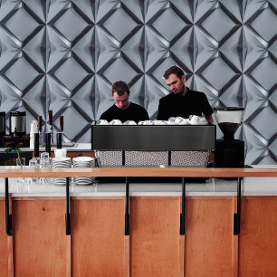 Moderne, Abstrakte Dreiecke und Quadrate, Pegel &  Tapete