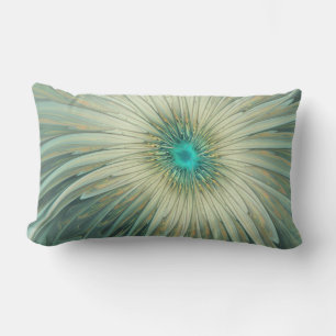 Moderne Abstrakte Fantasy Blume Fraktal Art Kissen Für Draußen